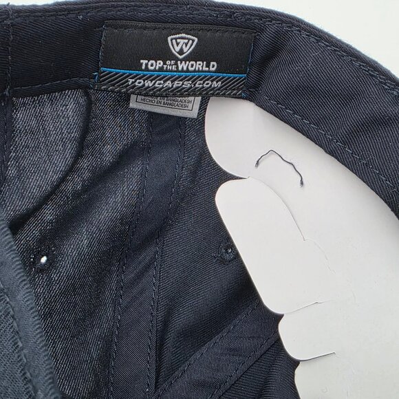 Top of the World Gonzaga Bulldogs Navy Strapback Dad Hat Adjustable‎ Cap - Picture 6 of 6